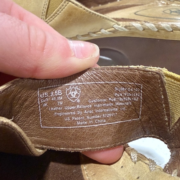 Atiat Tan Leather Wedge Sandals